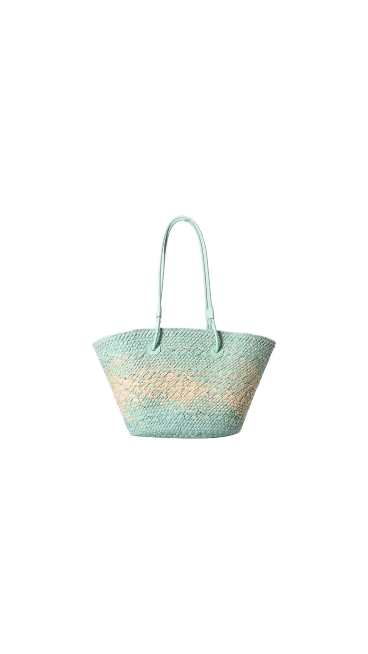 Borsa da Spiaggia in Rafia | Azzurro Tiffany