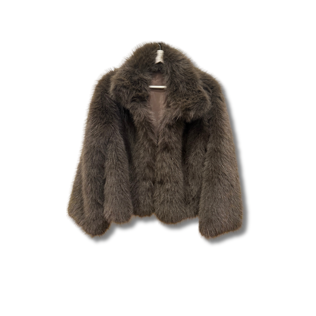 Eco Pelliccia Bear | Marrone Scuro