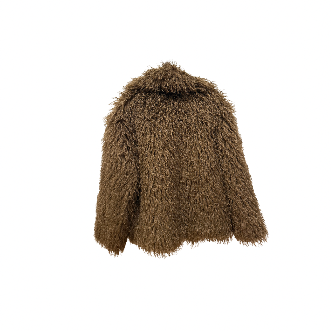 Eco Pelliccia Aynaray | Marrone Chiaro