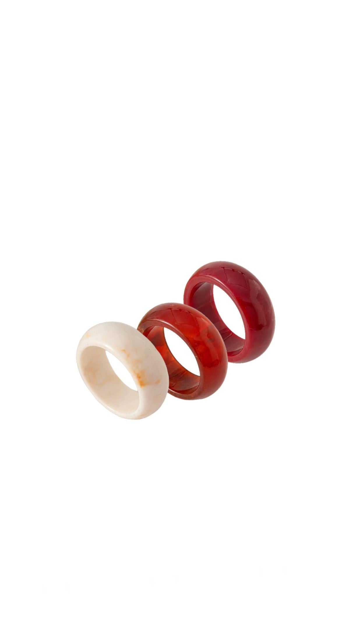 Set 3 Bracciali | Rosso Passione