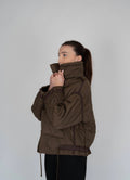Giacca Puffer | Marrone Scuro